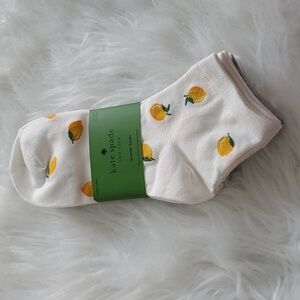 Kate Spade Quarter Socks Set Of 3 NWT Size 4-10